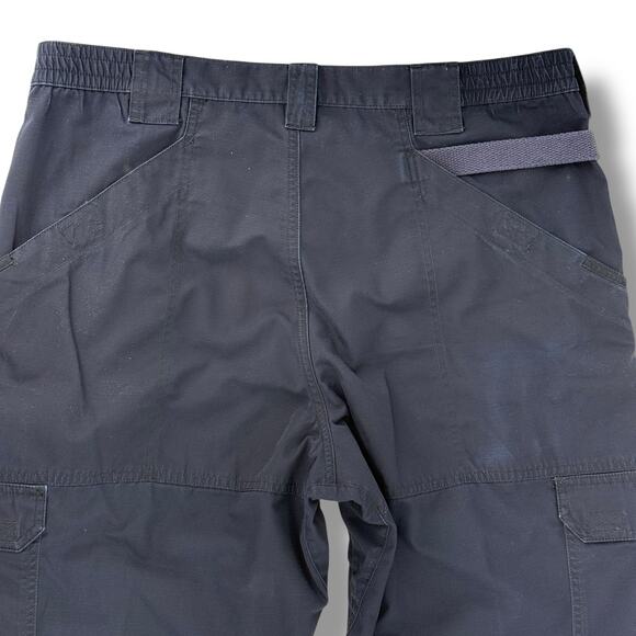 5.11 Tactical Series Pants Dark Navy Blue Mens Sz 36x32 Cargo Ripstop Work Duty - Picture 5 of 7